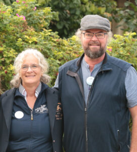 Ingrid Wild und Daniel Schnell